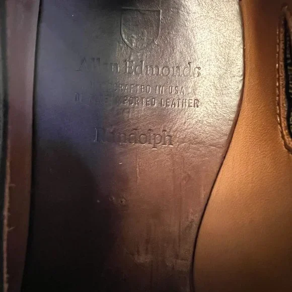 Allen Edmonds Randolph Penny Loafer 9.5 D. - Picture 7 of 7